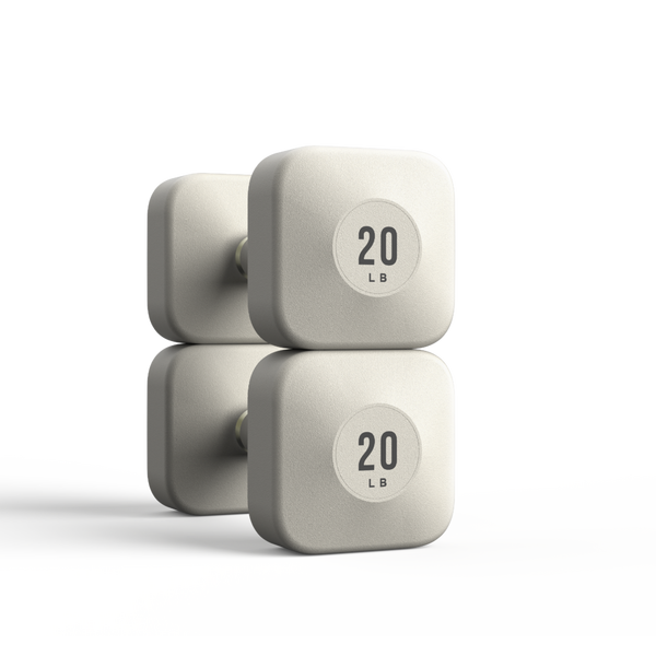 WeGym ProGrip Dumbbells - Sandstone #1