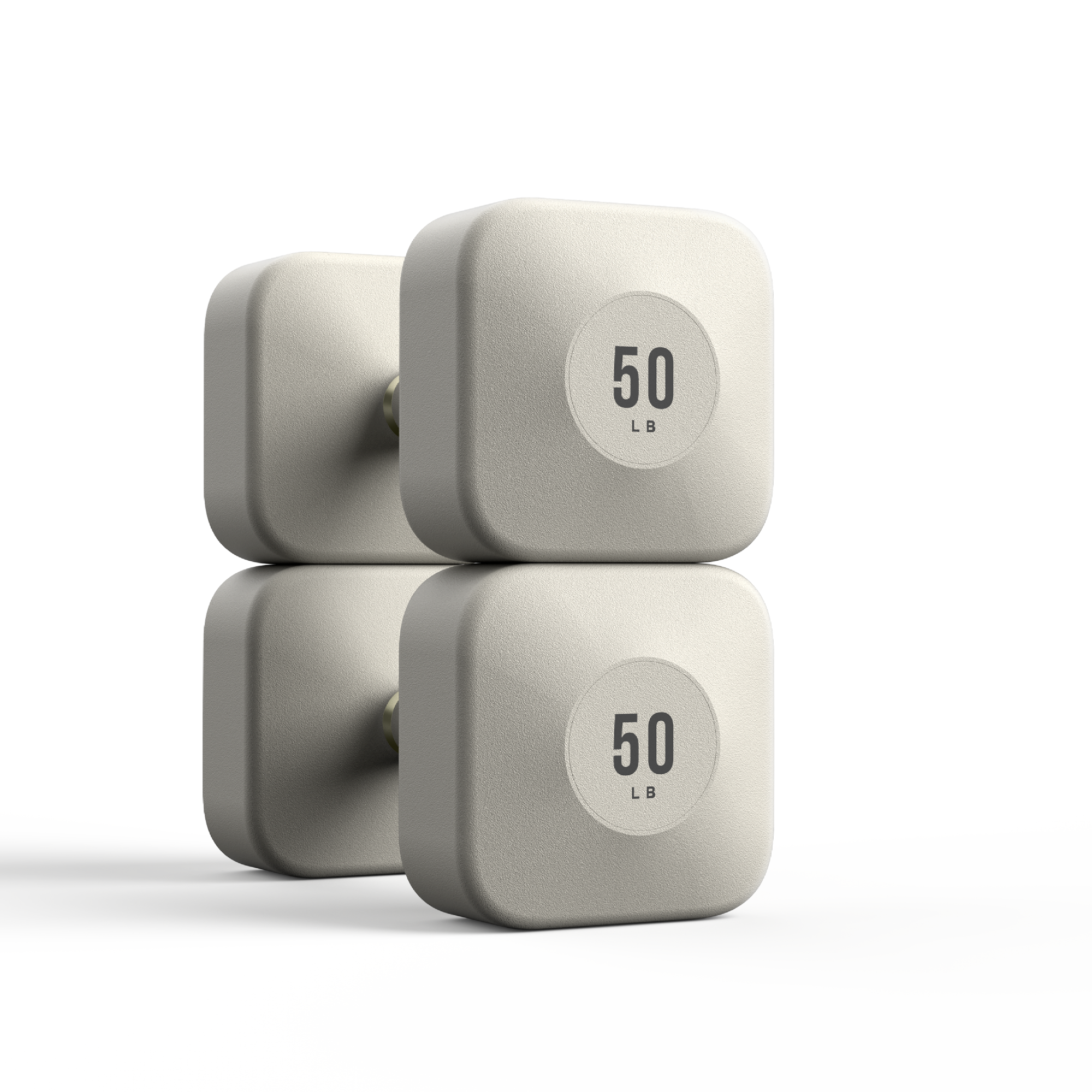 WeGym ProGrip Dumbbells - Sandstone #1