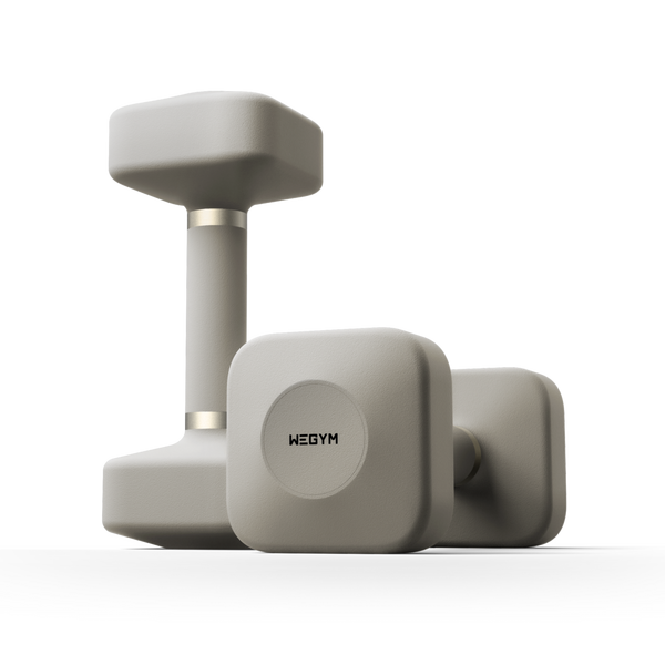 WeGym ProGrip Dumbbells - Sandstone #2