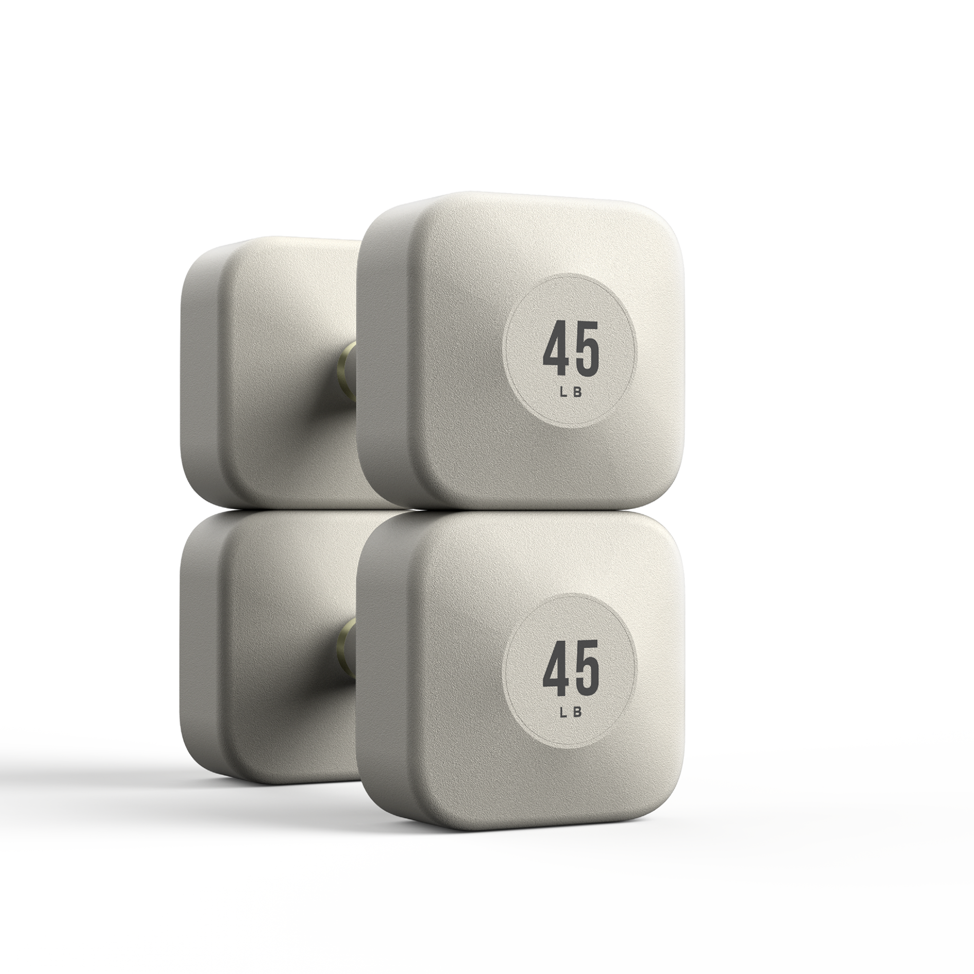 WeGym ProGrip Dumbbells - Sandstone #1