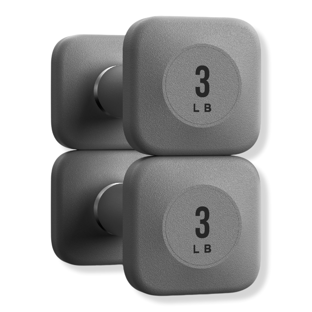 WeGym ProGrip Dumbbells - Slate - 3 LB
