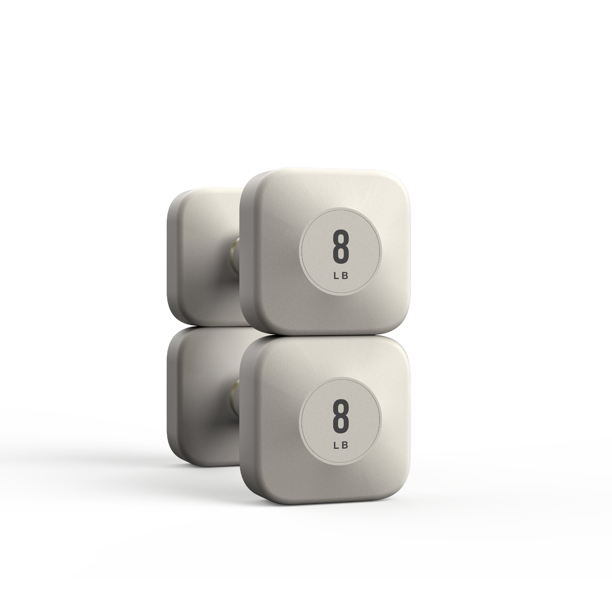 WeGym ProGrip Dumbbells - Sandstone #1