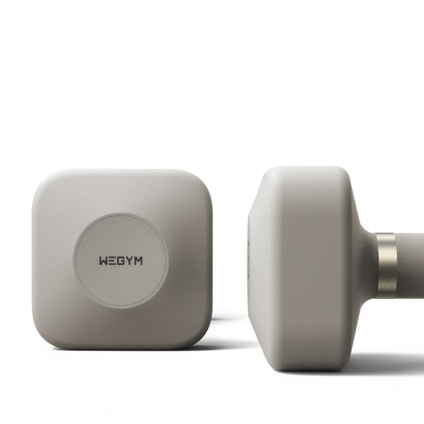 WeGym ProGrip Dumbbells - Sandstone #3