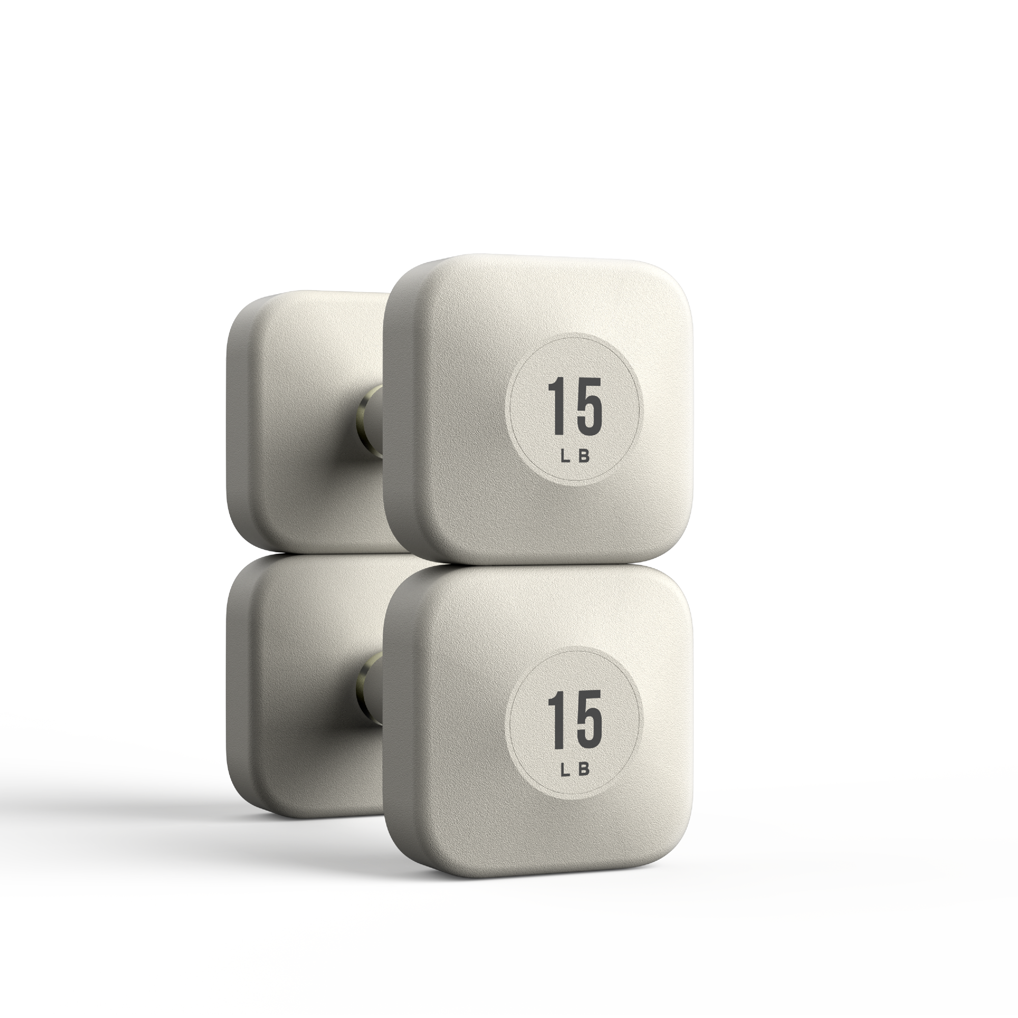 WeGym ProGrip Dumbbells - Sandstone #1