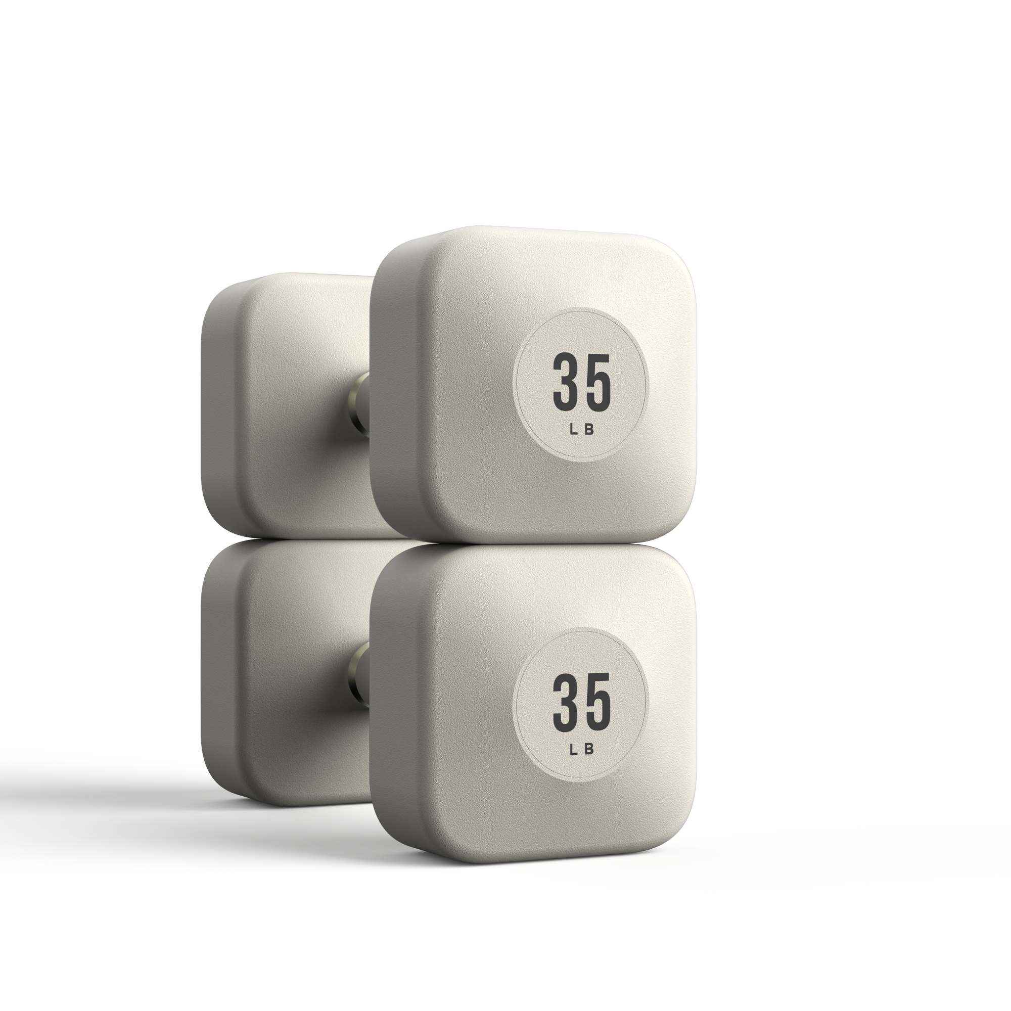 WeGym ProGrip Dumbbells - Sandstone #1