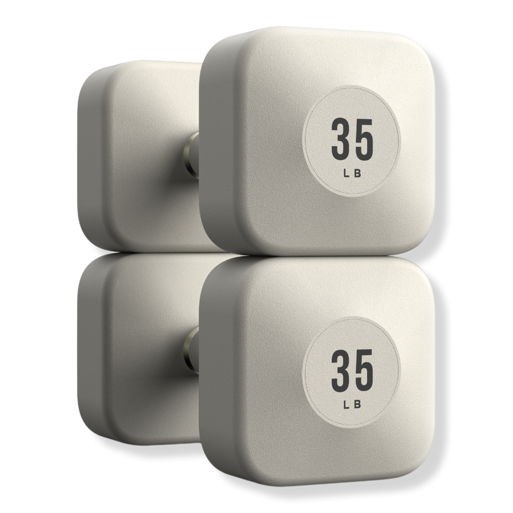 WeGym ProGrip Dumbbells - Sandstone - 35 LB