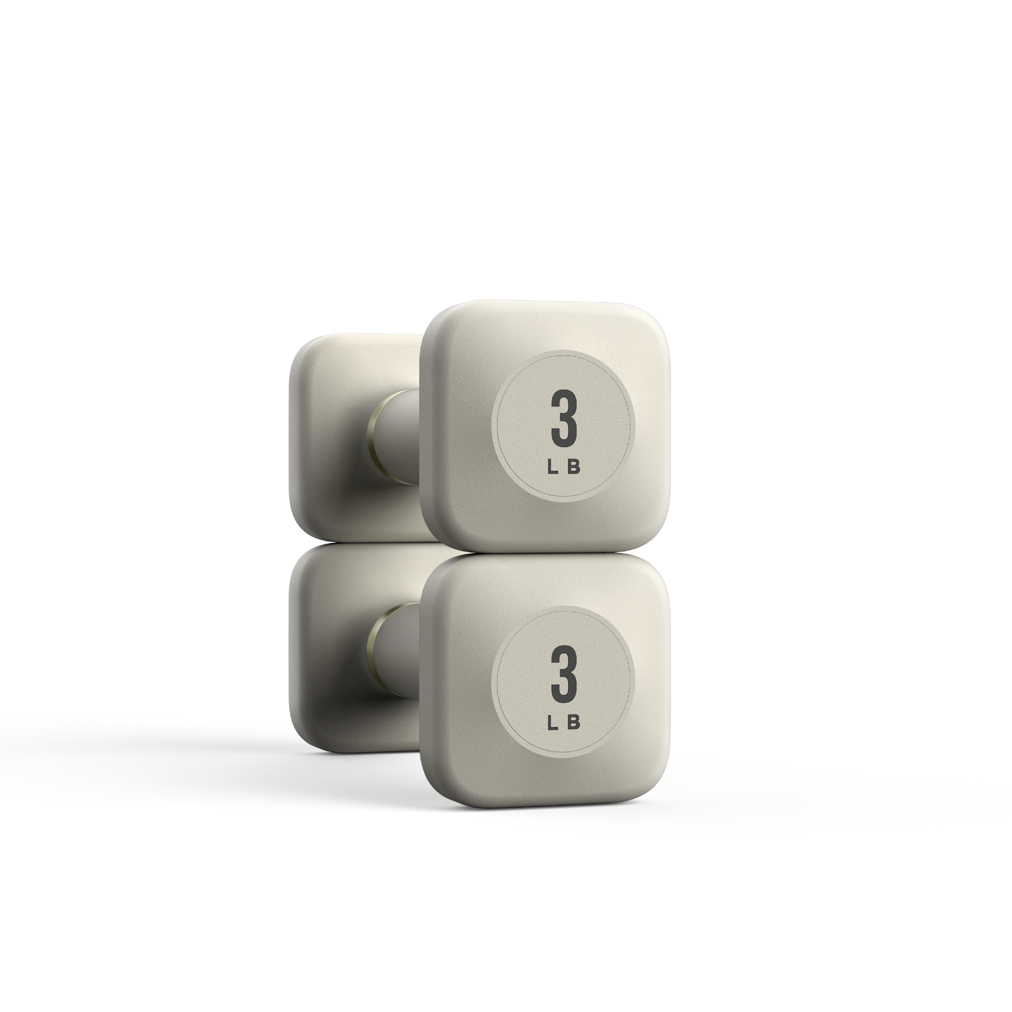 WeGym ProGrip Dumbbells - Sandstone #1