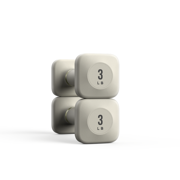 WeGym ProGrip Dumbbells - Sandstone #1