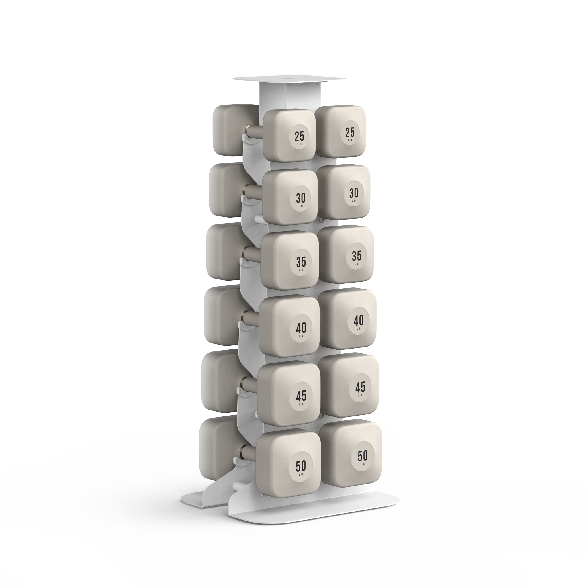 WeGym ProGrip Dumbbells Upper Set with Light Rack #1