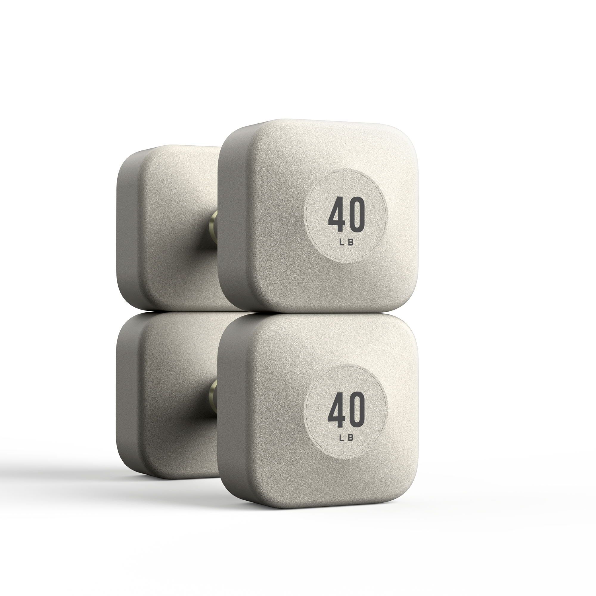 WeGym ProGrip Dumbbells - Sandstone #1