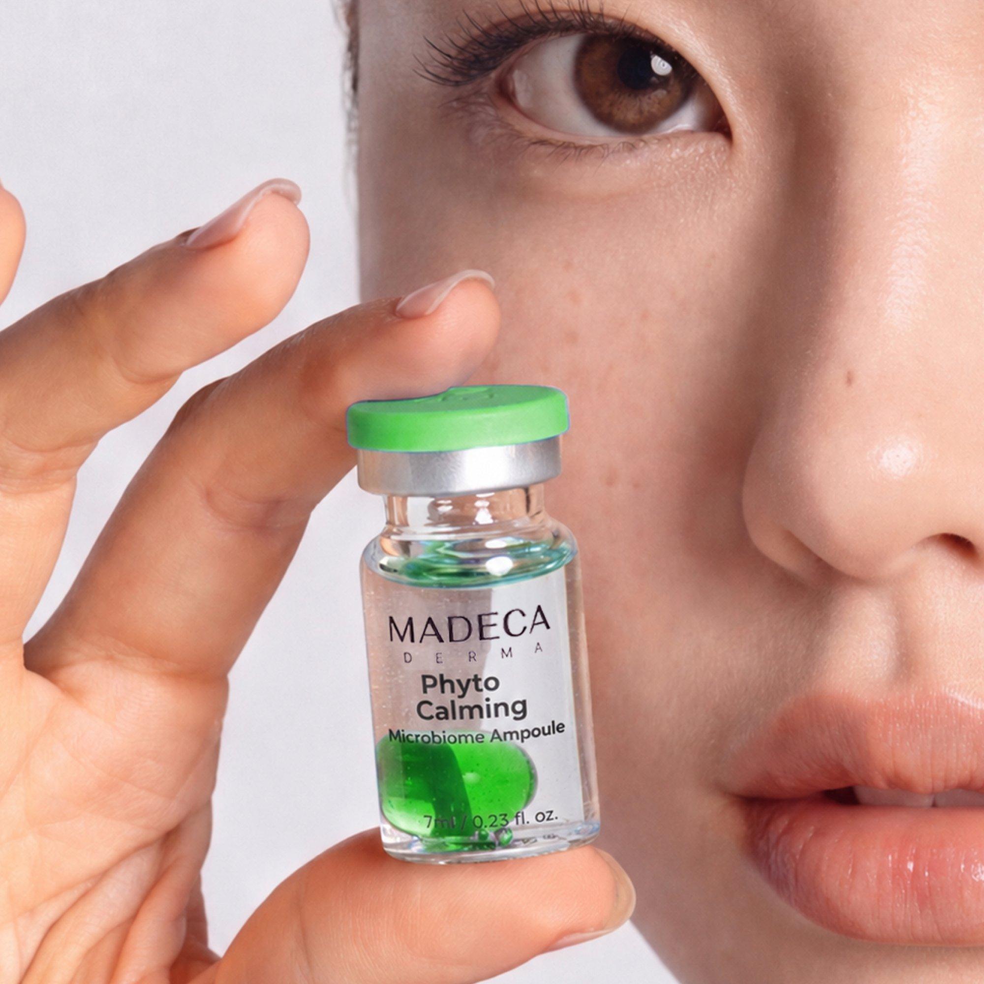 Успокаивающая ампула Madeca Derma Phyto с микробиомом — фото 4