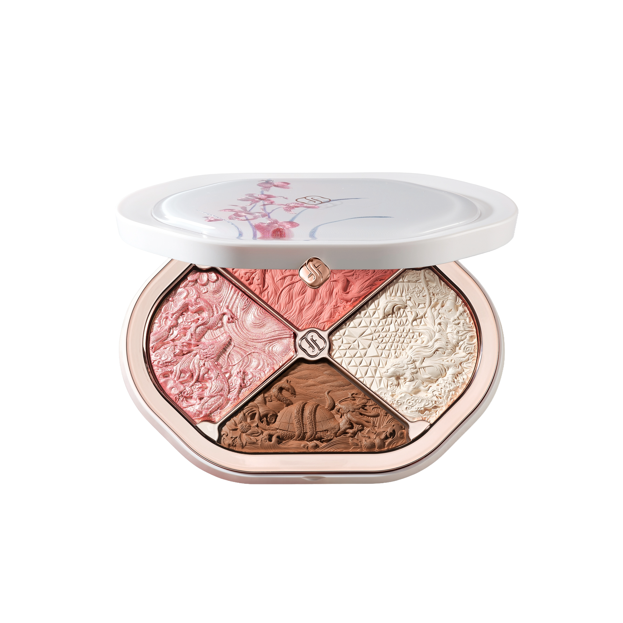 Florasis Eastern Beasts Sculpting Makeup Palette (Ode to Embroidery) #1