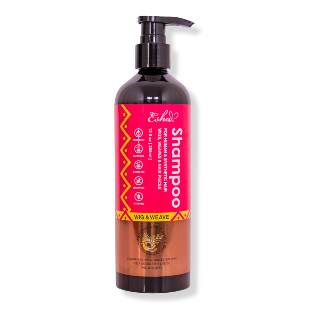 Esha Wig & Weave Shampoo - 12 oz