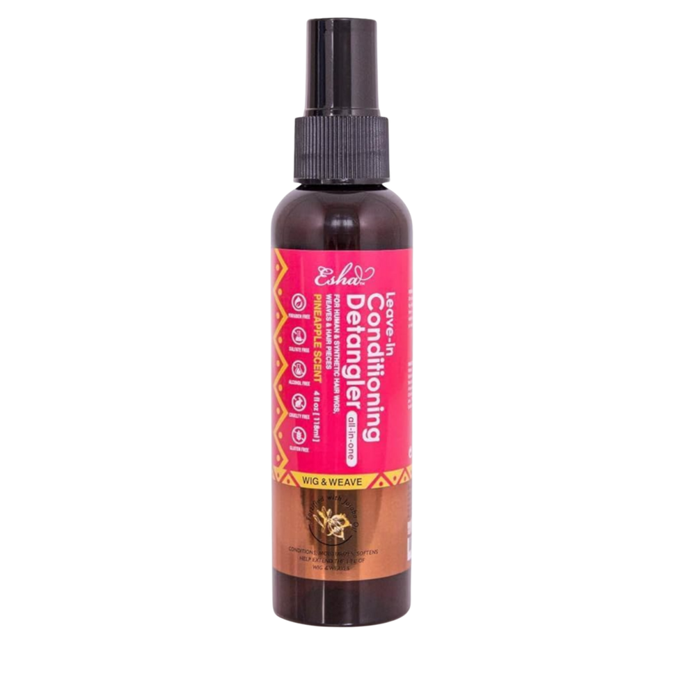 Esha Wig & Weave Leave-in Conditioning Detangler - 4 oz