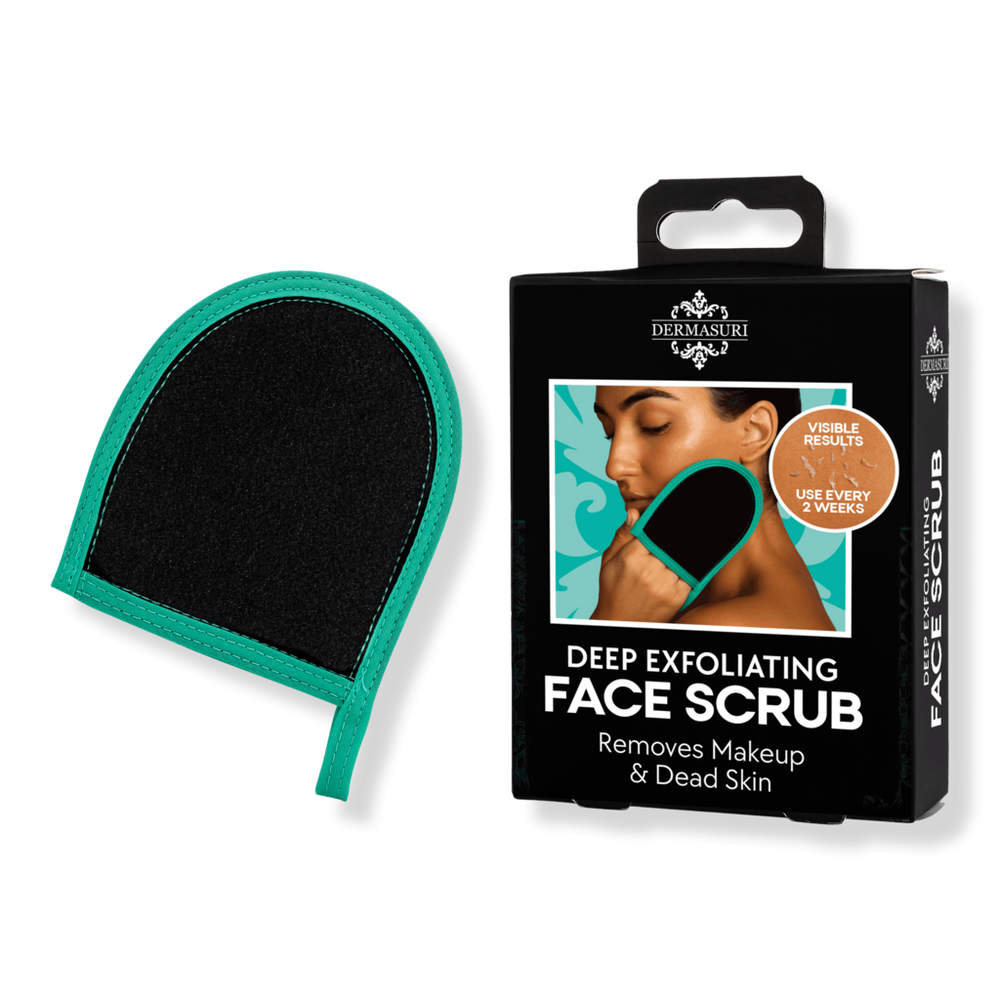 Dermasuri Deep Exfoliating Face Scrub Mitt