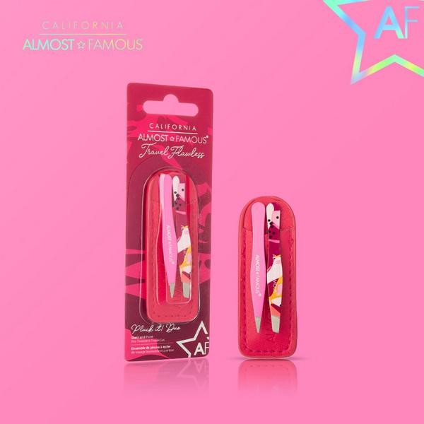 Almost Famous Precision Tweezer Duo with Genuine Leather Travel Case #5