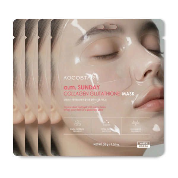 KOCOSTAR a.m. Sunday Collagen Glutathione Mask #1