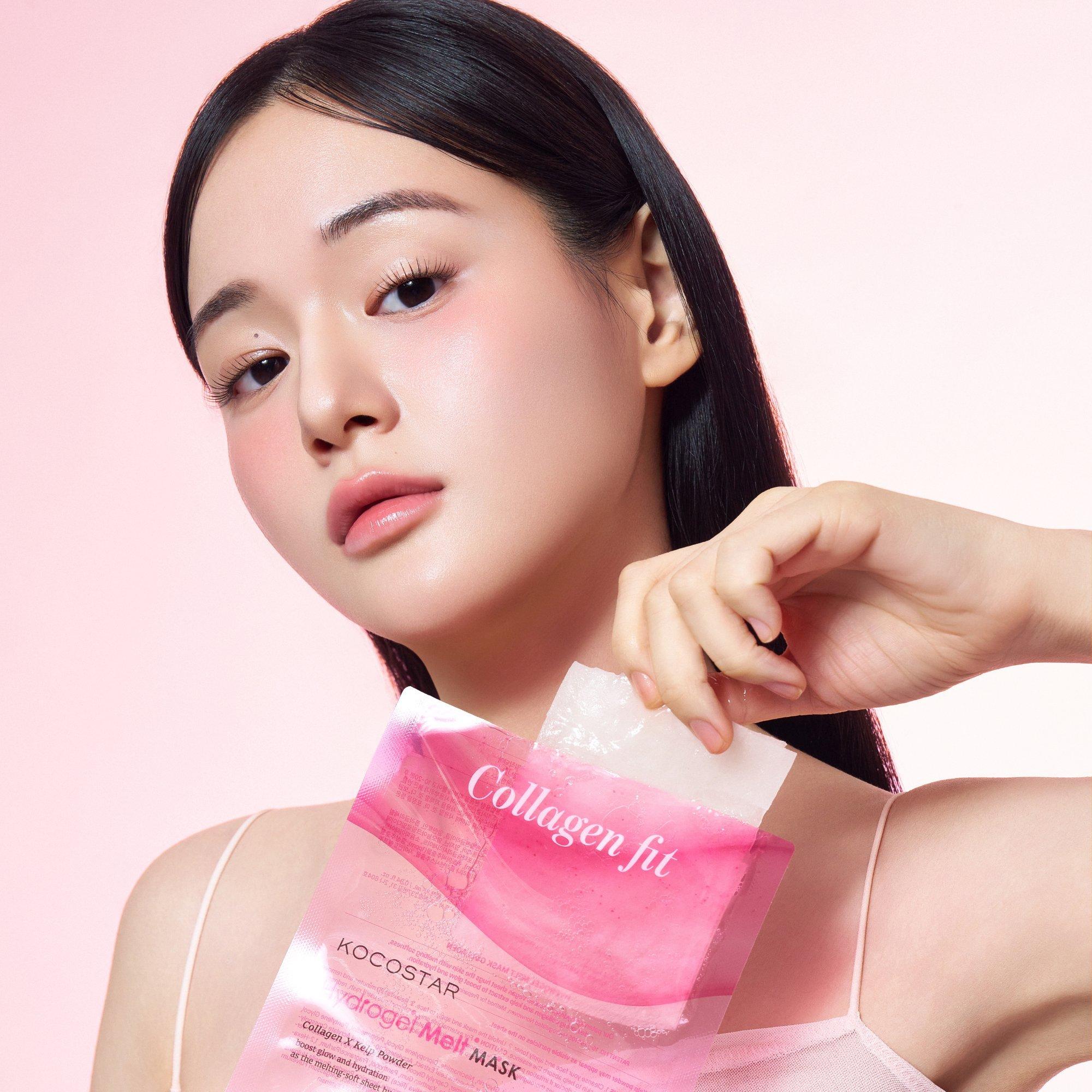 Kocostar Hydrogel Melt Mask Collagen Fit — фото 2