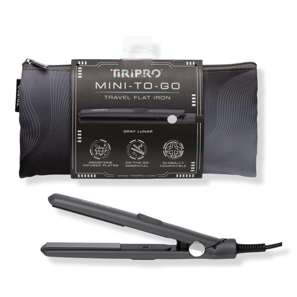Tiri Pro Mini ToGo Tourmaline Gem Travel Flat Iron with Pouch #1