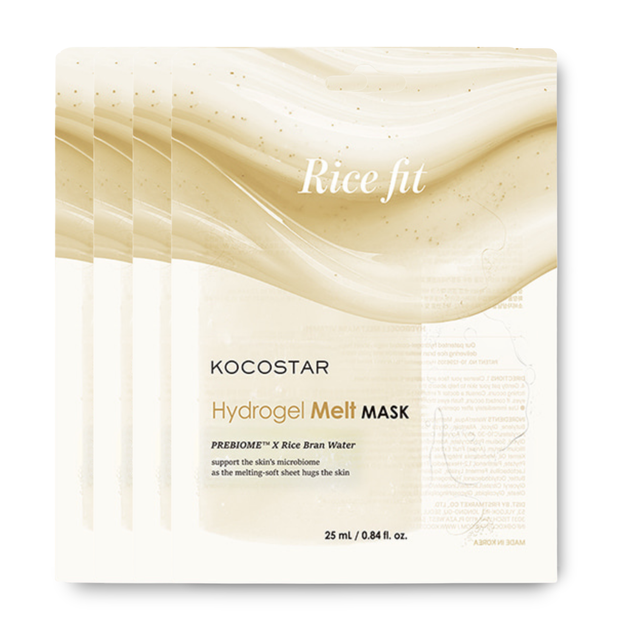 KOCOSTAR Hydrogel Melt Mask Rice Fit #1
