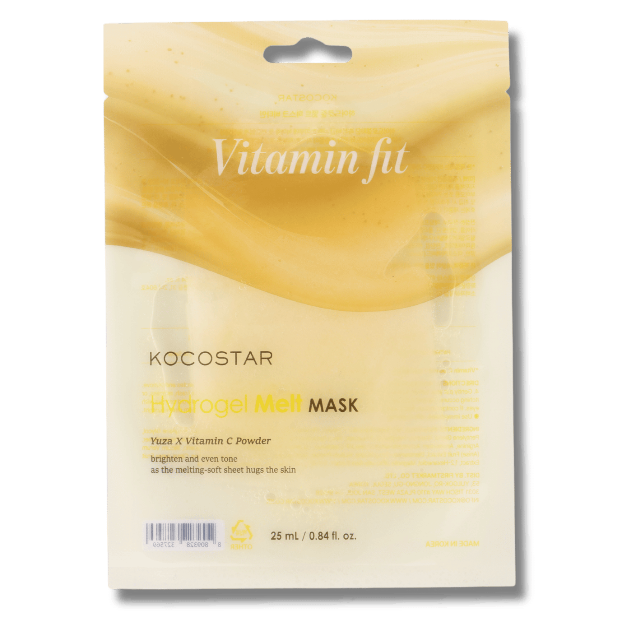 KOCOSTAR Hydrogel Melt Mask Vitamin Fit #1