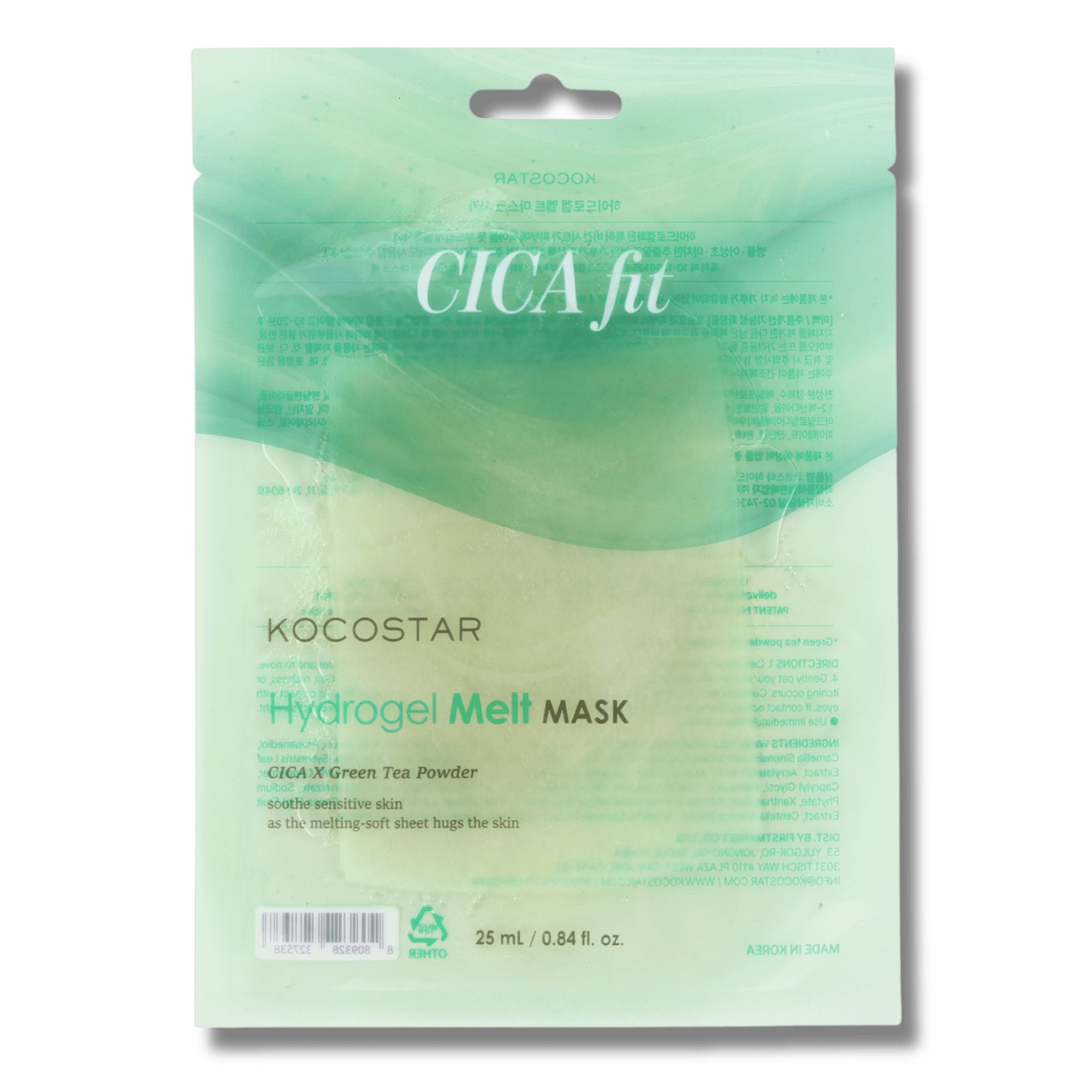 KOCOSTAR Hydrogel Melt Mask Cica Fit #1