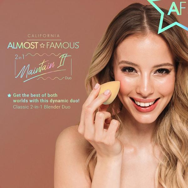 Almost Famous "Maintain It" Non-Latex Makeup Blender 2-Pack #2