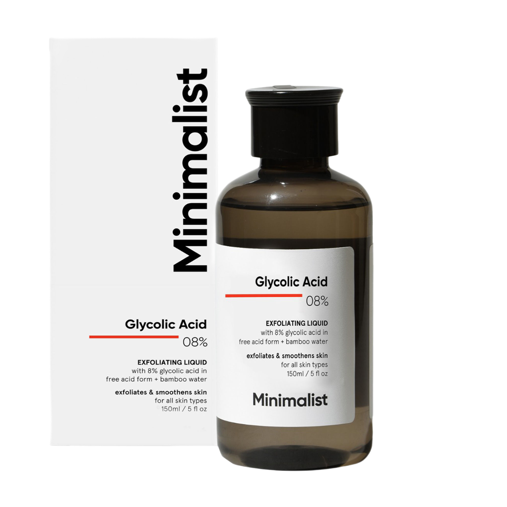 Minimalist Glyolic Acid 08% Exfoliating Toner #1