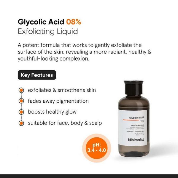 Minimalist Glyolic Acid 08% Exfoliating Toner #2