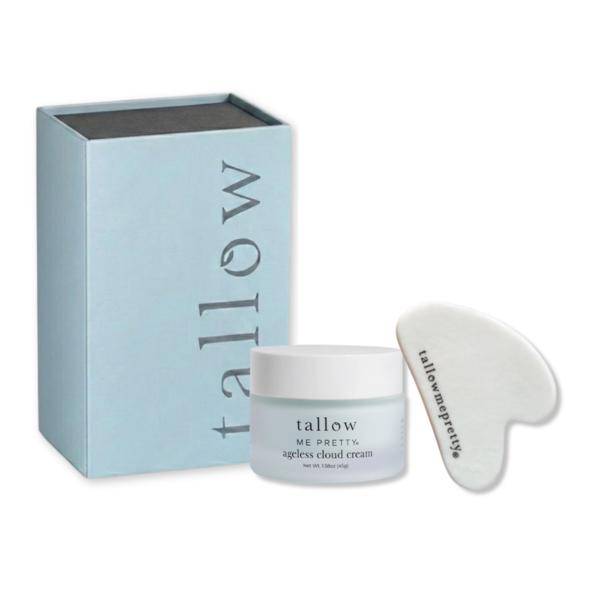 Tallow Me Pretty Ageless Ritual Anti-Aging Skincare Gift Set with Gua Sha #1