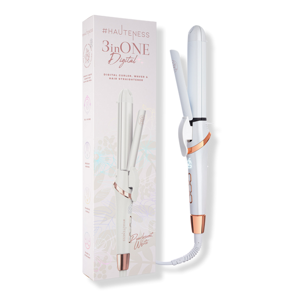 Hauteness Tourmaline-Ceramic 3-in-1 Multistyler Flat Iron & Curling System #1
