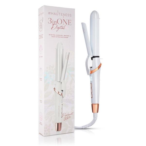 Hauteness Tourmaline-Ceramic 3-in-1 Multistyler Flat Iron & Curling System #5