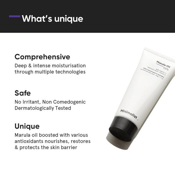 Minimalist Marula Oil 05% Face Moisturizer #2