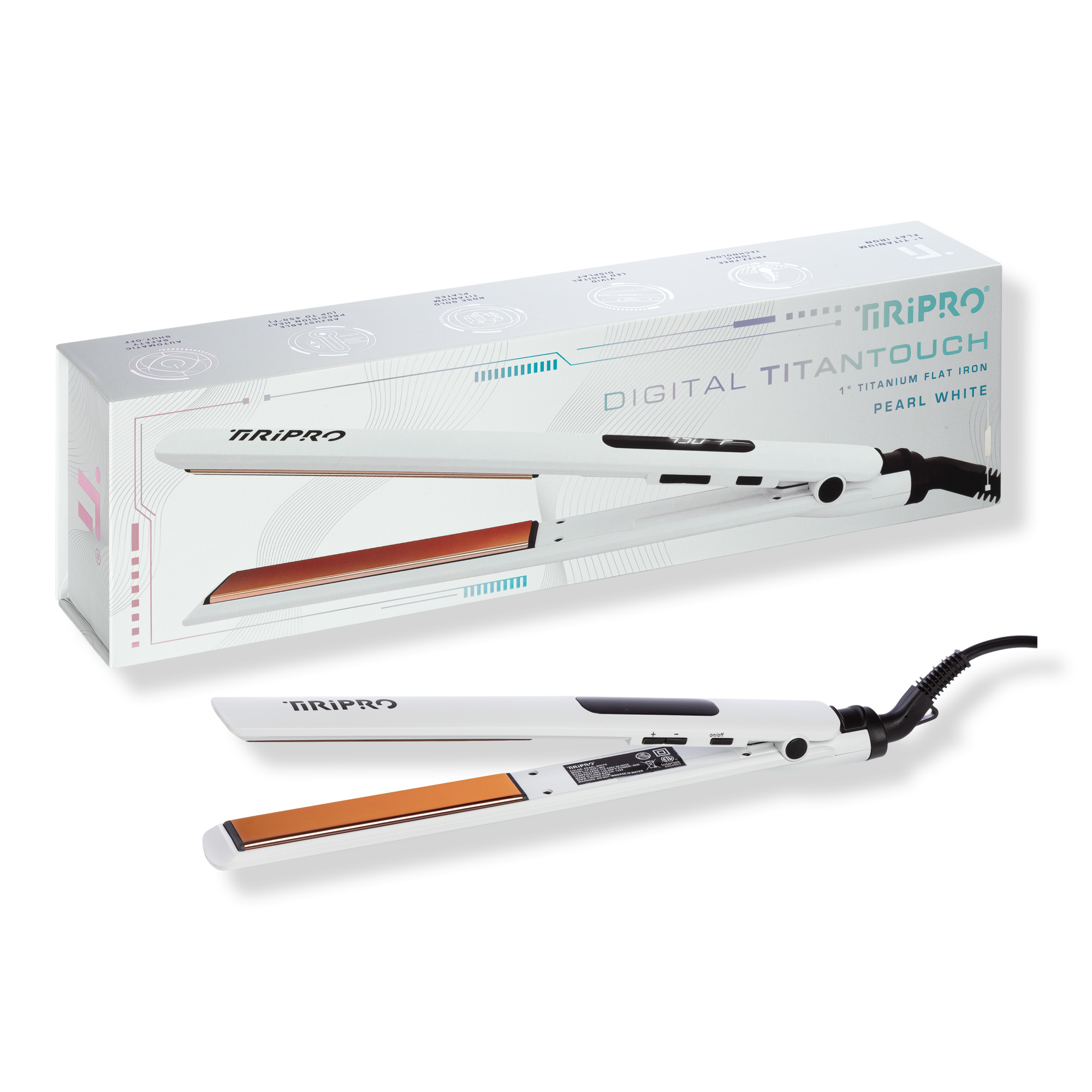 Tiri Pro TitanTouch Titanium Digital Flat Iron #1