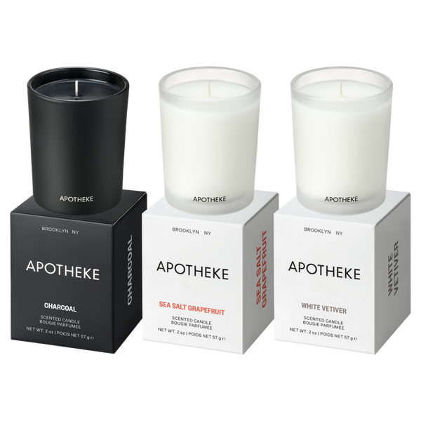 APOTHEKE Bestsellers Votive Scented Candle Trio #1