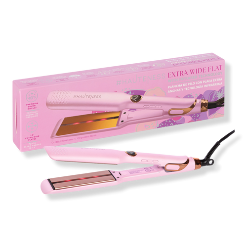 Hauteness - Pink Infrared Digital Flat Iron with Extra Wide