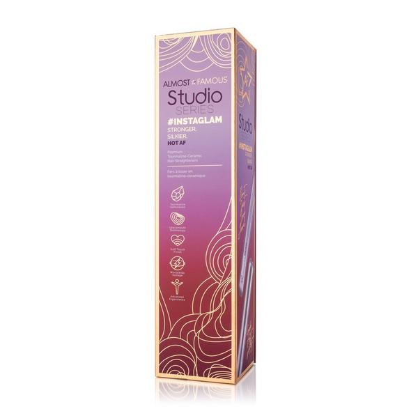 Almost Famous Instaglam Tourmaline Ionic Flat Iron with Rose Gold Accents #4