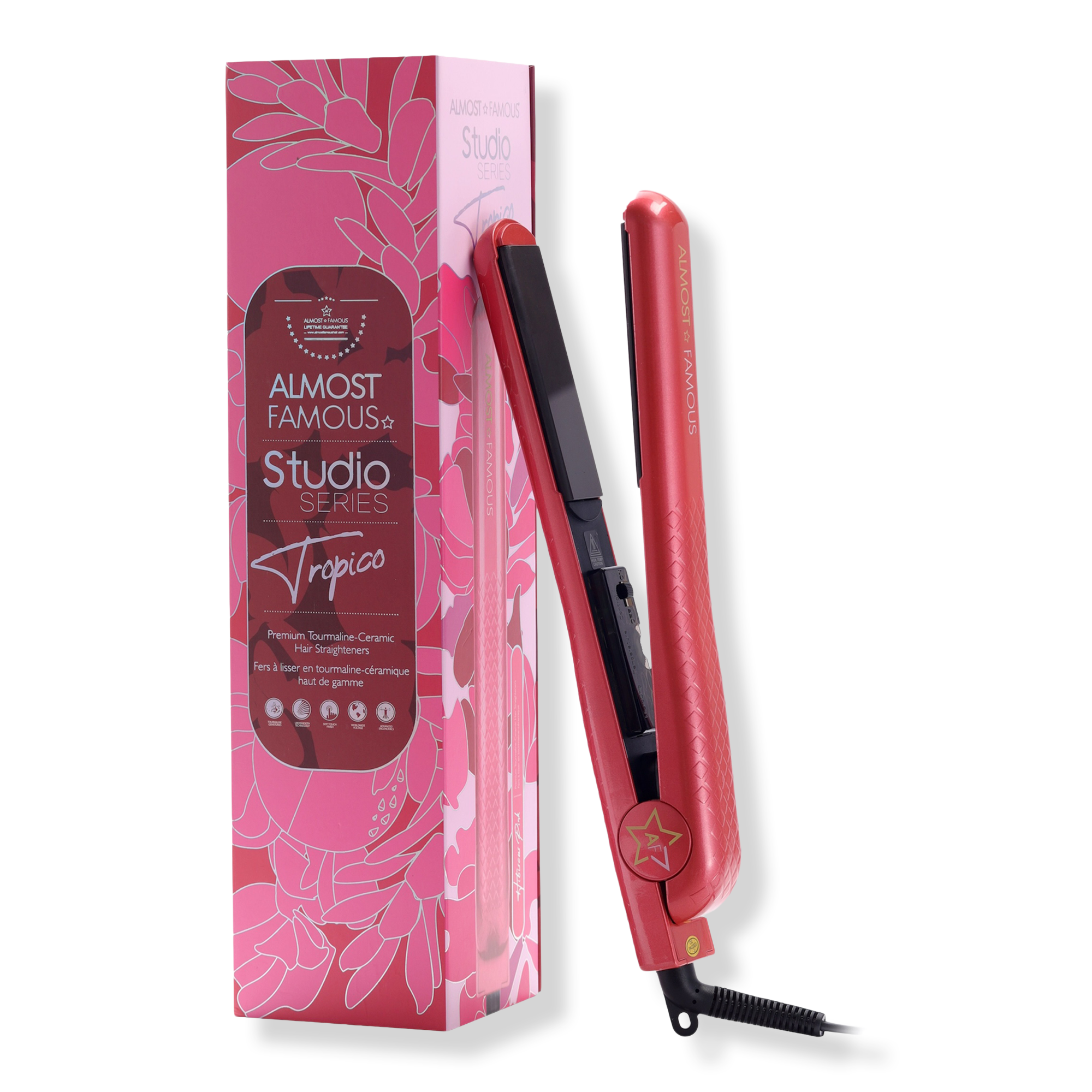 Almost Famous Tropico Tourmaline Ceramic Limited Print Flat Iron #1