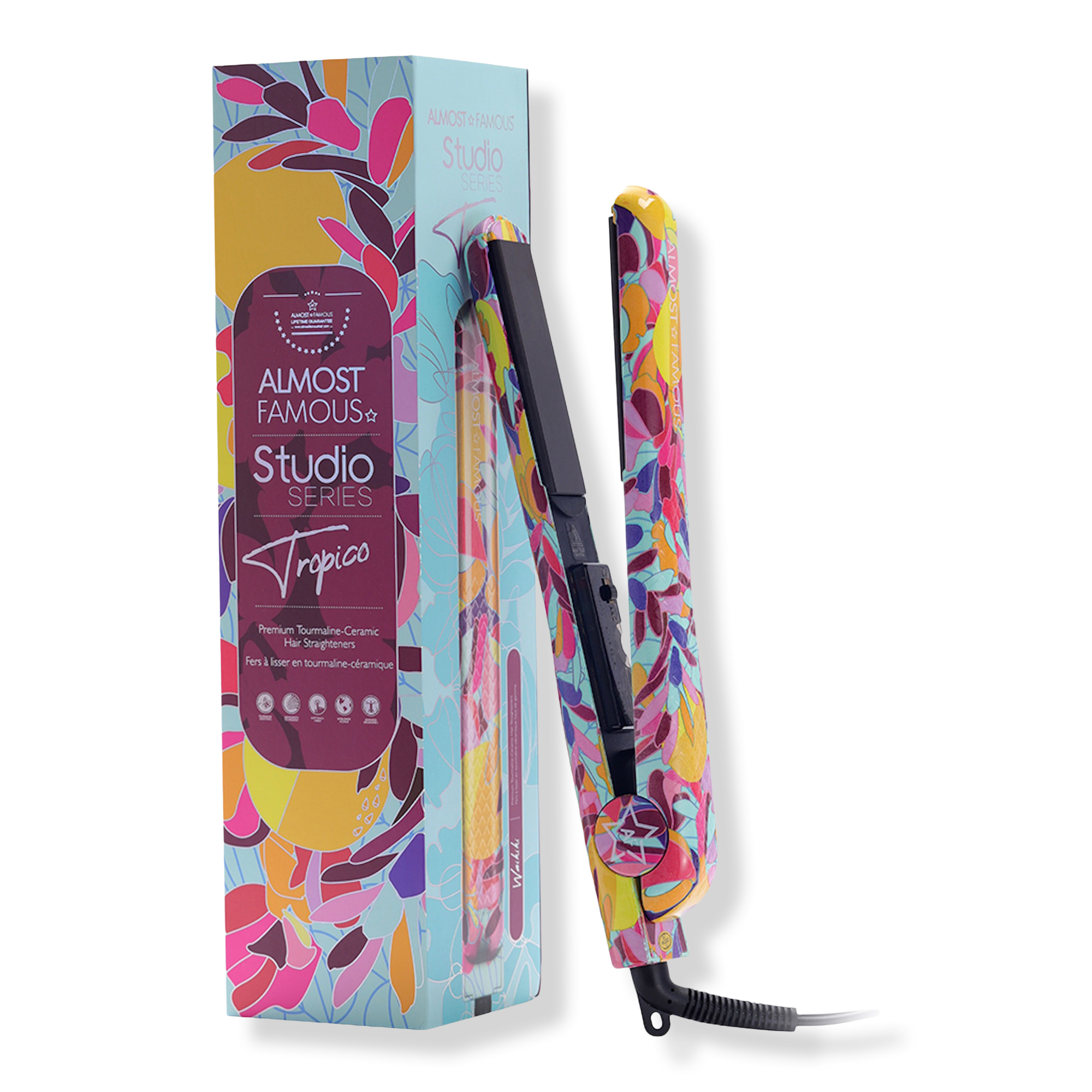 Almost Famous Tropico Tourmaline Ceramic Limited Print Flat Iron #1