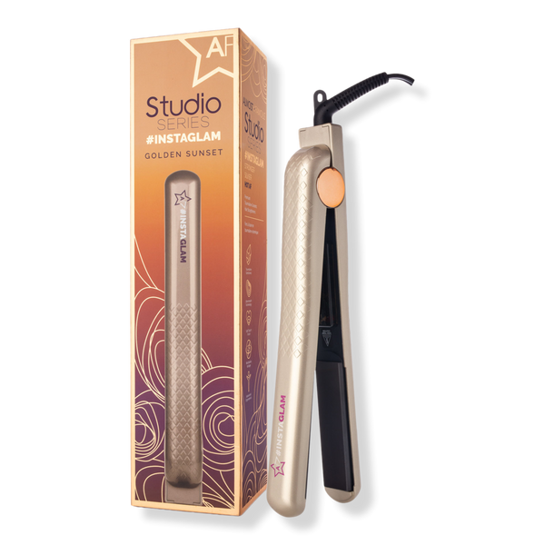 Almost Famous Instaglam Tourmaline Ionic Flat Iron with Rose Gold Accents #1