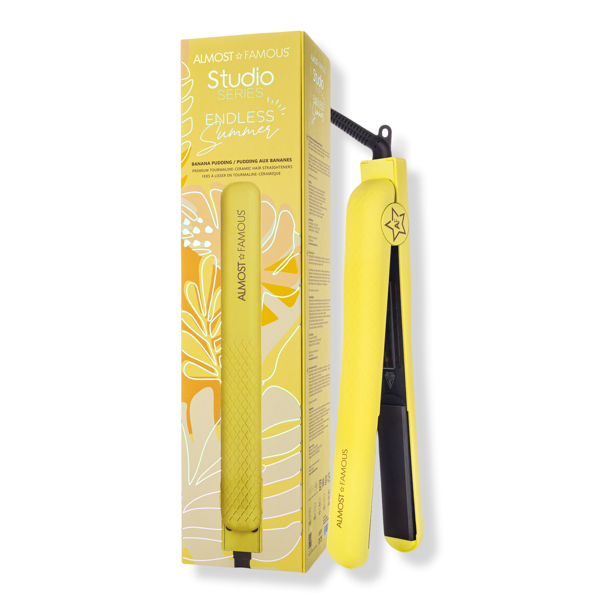 Almost Famous Endless Summer Tourmaline-Ceramic Flat Iron for All Styles #1