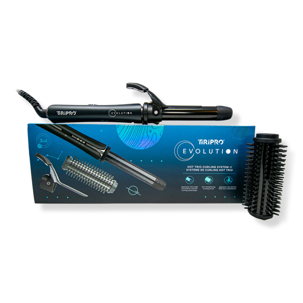 Tiri Pro 3-in-1 Digital Hot Trio Curling System with 3 Attachments #1