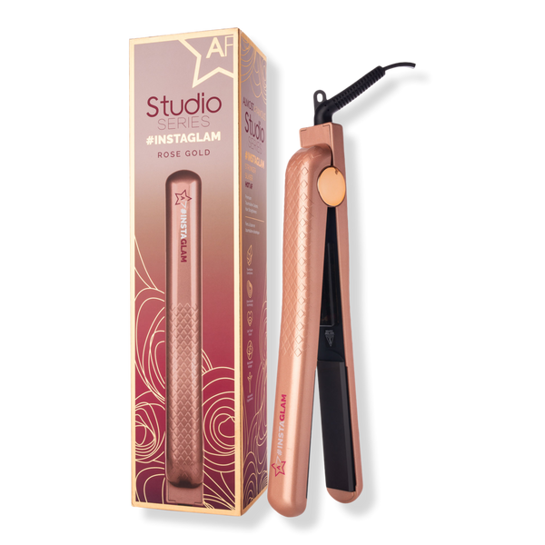 Almost Famous Instaglam Tourmaline Ionic Flat Iron with Rose Gold Accents #1