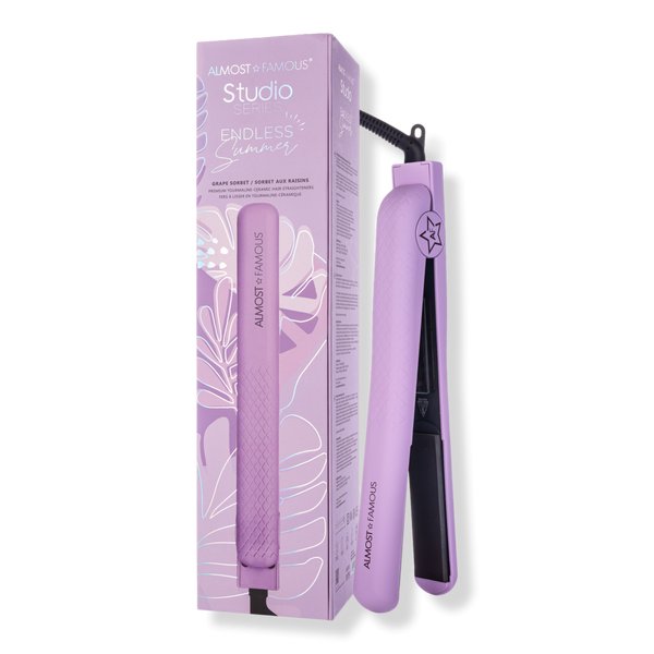 Almost Famous Endless Summer Tourmaline-Ceramic Flat Iron for All Styles #1
