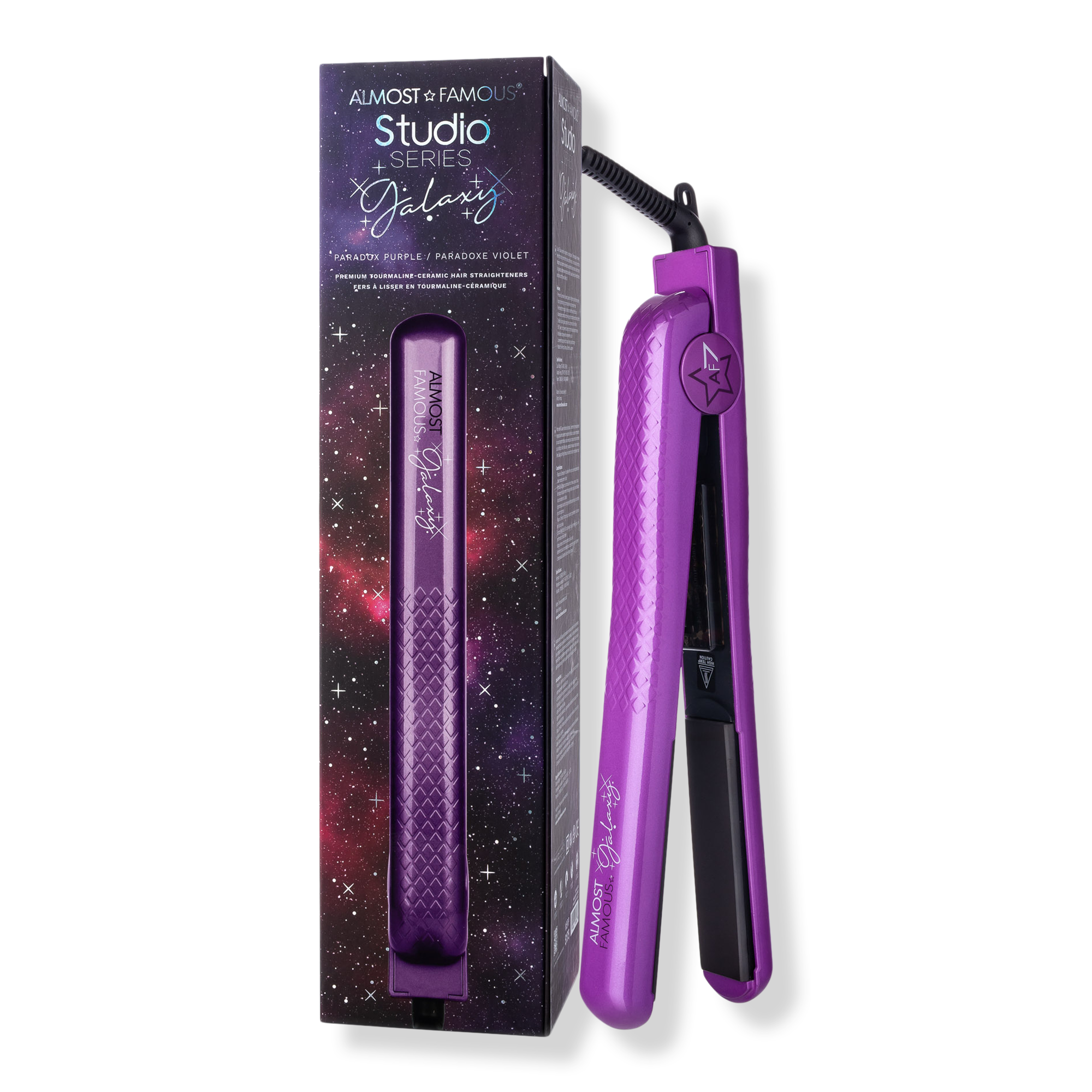 Almost Famous Galaxy Tourmaline Gem Flat Iron for Straightening & Styling #1