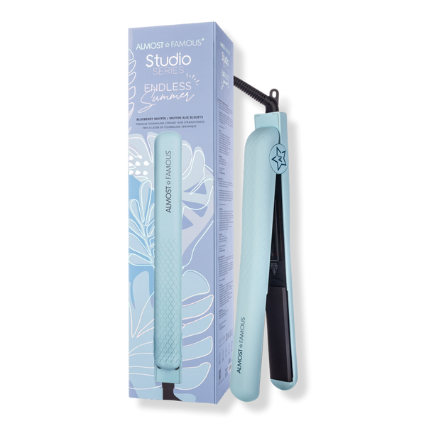 Almost Famous Endless Summer Tourmaline-Ceramic Flat Iron for All Styles #1