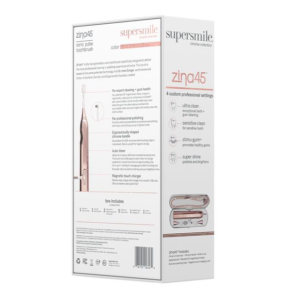 Supersmile Zina45 Sonic Pulse Toothbrush With Case #8