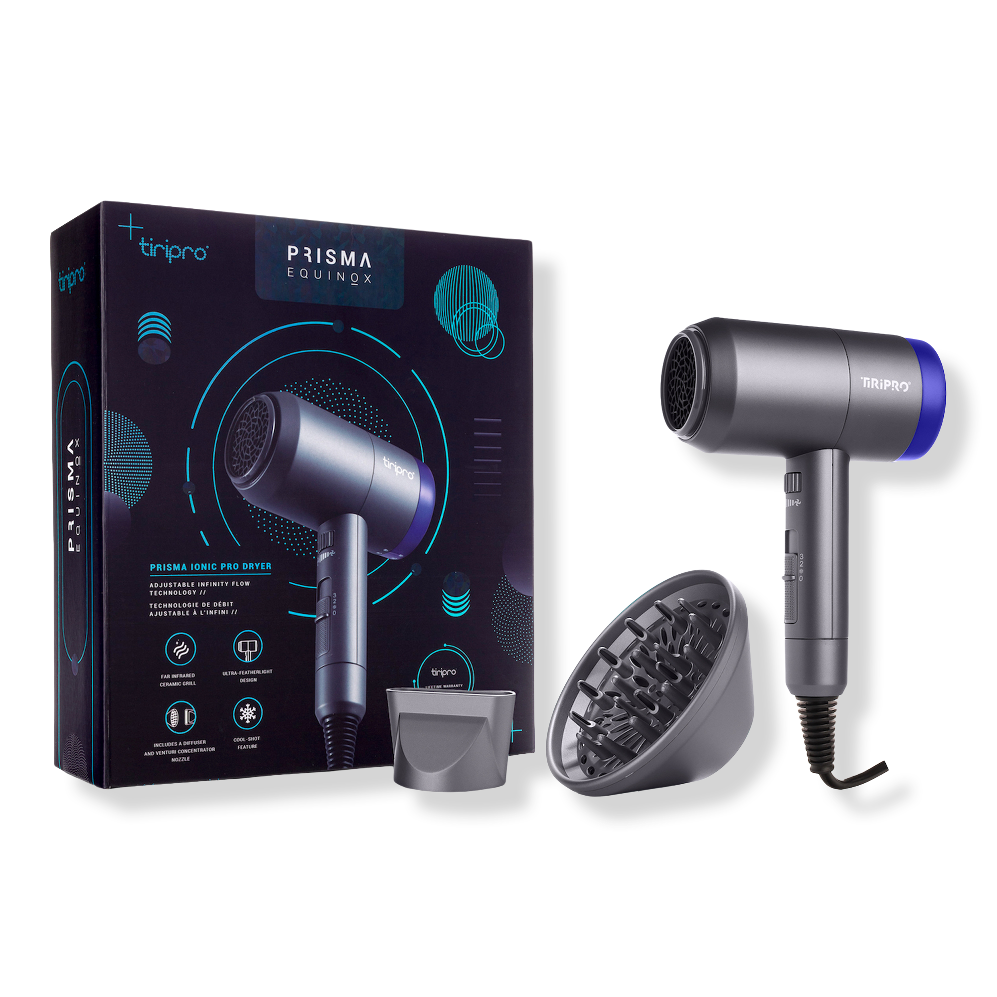 Tiri Pro Prisma Pro Infinity Flow Ionic Dryer with Far-Infrared Ceramic #1