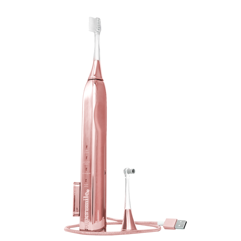 Supersmile - Chrome Rose Gold Zina45 Sonic Pulse Toothbrush | Ulta
