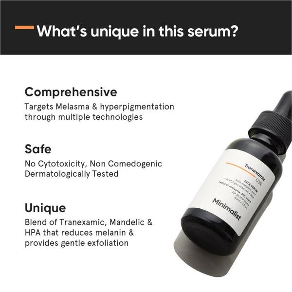 Minimalist Tranexamic Acid 03% Face Serum #3